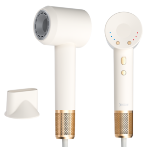 KDW 초고속 음이온 미니 헤어드라이기 BLDC전문가용 가정용 드라이어 1600W + 자기흡입 노즐