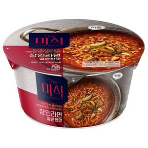 더미식 장인라면 얼큰한맛 컵 106g, 12개