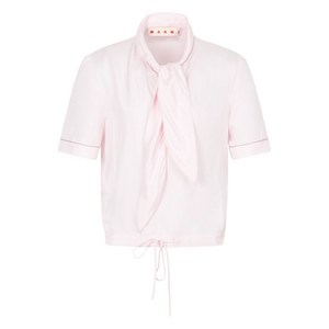 마르니 콘트라스트 스티치 블라우스, 핑크계열, Italy 40(KR 55)