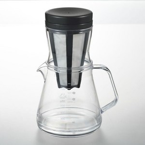 아케보노 커피 서버 스트롱 2웨이 드리퍼 세트 블랙, 750ml, 1개