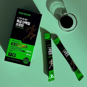 단백질 음료 13g BCAA 프로틴 액상 스틱 15개입, 1박스, 300g