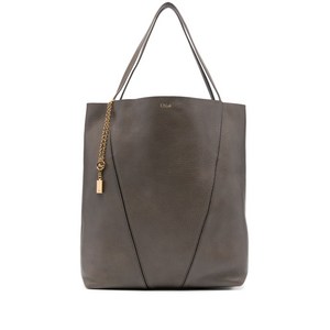 끌로에 스핀 라지 토트 백