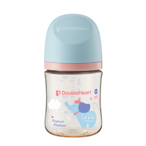 [더블하트] 모유실감 3세대 PPSU 꿈꾸는코끼리 160ml (S), 1개