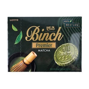 롯데웰푸드 빈츠 프리미어 말차, 102g, 6개