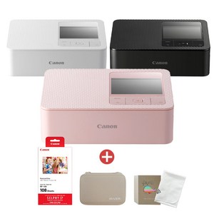 캐논 셀피 포토프린터 CP1500 + RP-108 용지+악세사리 패키지 (포토앨범/아이리버 하드케이스/포켓융)