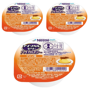 네슬레헬스사이언스 아이소카르 젤리 하이칼로리 푸딩 맛, 66g, 3개