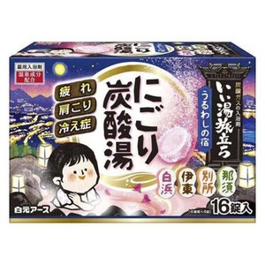 하쿠겐어스 좋은 온천 여행 니고리 탄산탕 아름다운 숙박 16개입, 720g, 1개