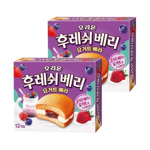 [지노앤코]오리온 후레쉬베리 요거트베리, 336g, 2개