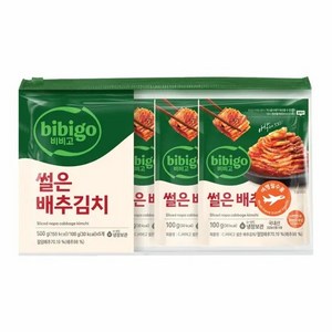 비비고 썰은 배추김치, 100g, 10개