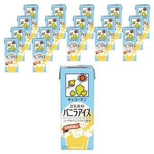 기코만 음료 키코만 두유 음료 바닐라 아이스 200ml×18개, 200ml, 18개