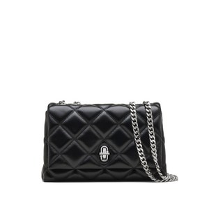 마크제이콥스 슬림 퀼팅 듀얼 체인 레더 숄더 백