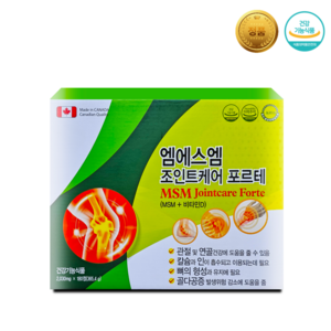 엠에스엠 조인트케어 포르테 180정 (6개월분) MSM1550mg+Vit.D, 1개