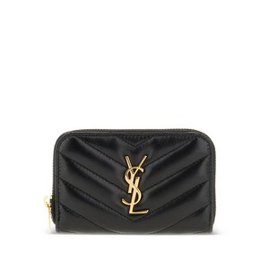 생로랑 카상드르 퀼팅 레더 지갑