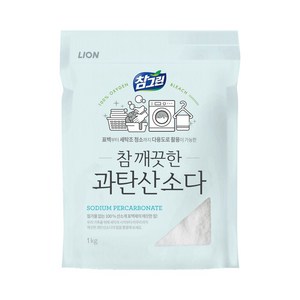참그린 참 깨끗한 과탄산소다 주방세제 파우치, 1kg, 1개