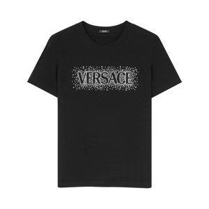 베르사체 치엘로 스텔라토 티셔츠, 블랙계열, Italy 38(KR 44)