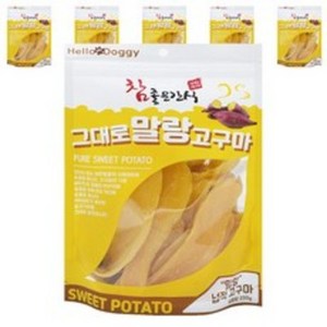 참좋은간식 그대로 말랑 고구마 건조간식, 고구마맛, 250g, 6개