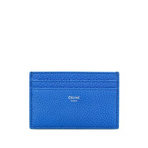 셀린느 로고 디테일 레더 카드홀더