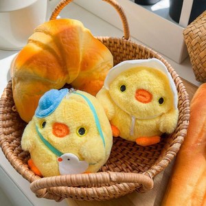 UB toy 미니 병아리 인형, 가방 멘 병아리1p+보넷 쓴 병아리1p, 1개