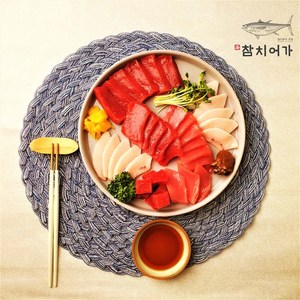 [참치어가]손질 없이 먹는 슬라이스 참치 회 골라담기 모듬 120g, 1개, 초생강&락교