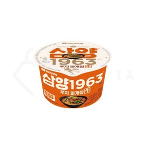 삼양1963 큰컵 우지 파개장 라면 115g, 6개
