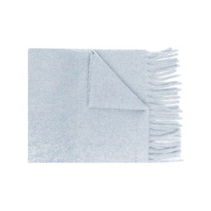 마르니 로고 아플리케 알파카 스카프