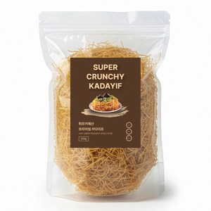 [당일배송] 터키산 구운카다이프 두바이쫀득쿠키 재료, 200g, 1개