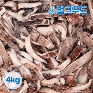 대왕오징어채 4kg [막채] 귀채 (무라사키 국내가공), 1개