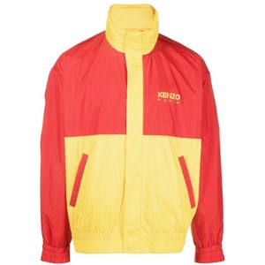 겐조 로고 컬러 블록 재킷, 옐로우계열+레드계열, Standard XXL(KR 115)