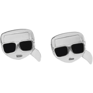 칼라거펠트 아이코닉 스투드 귀걸이