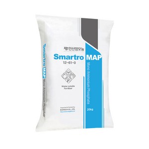 Smartro MAP 인산암모늄 20kg 고농도 수용성 인산비료, 1개