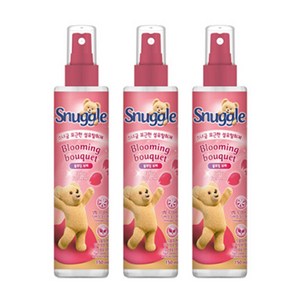 스너글 섬유탈취제 블루밍 부케 본품, 150ml, 3개