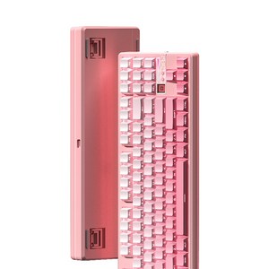 독거미 AULA F87PRO V2 무선측각 기계식 게임 기보드 객제화 3모드 블루투스 게임 RGB키보드 사무용 키보드