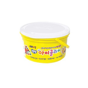 아모스 탱탱아이클레이, 흰색, 600g, 1개