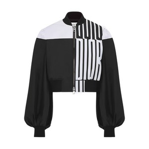 디올 크롭 봄버 재킷