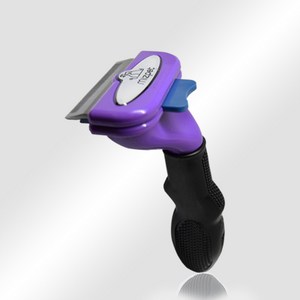 미즈펫 고양이 죽은털 제거 브러쉬 단모용 6.7cm, 혼합 색상, 1개