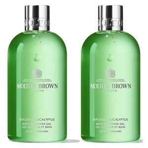 몰튼브라운 인퓨징 유칼립투스 배쓰 & 샤워 젤, 300ml, 2개