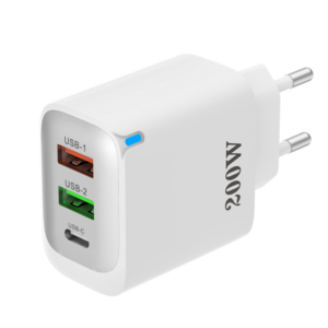 200W 초고속 충전기 3포트 2USB+1PD type-c