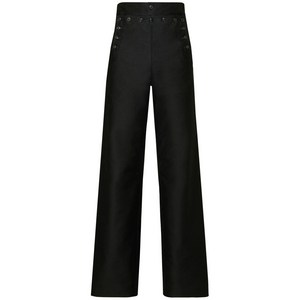 메종 마르지엘라 새틴 와이드 팬츠, 블랙계열, Italy 42(KR 66)