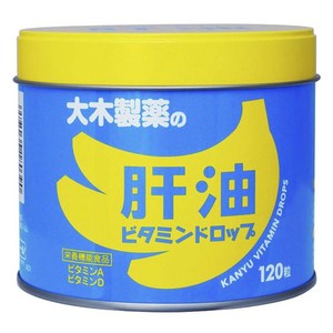 오키제약 간유 비타민 드롭, 120정, 1개