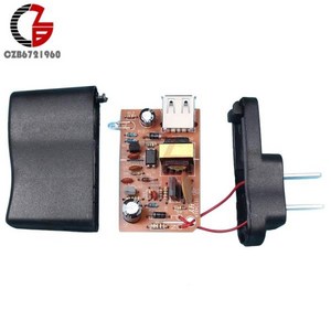 DIY 키트 AC-DC 220V ~ 5V 800mA 전원 어댑터 공급 컨버터 변압기 충전 충전기 모바일 파워 뱅크 LED 스트, 한개옵션0