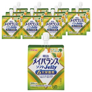 메이지 메이 밸런스 소프트 젤리 파인애플 요거트 맛, 125ml, 12개
