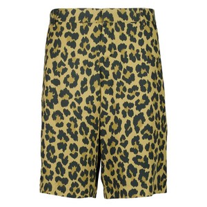 디올 레오파드 프린트 테일러드 쇼츠, 브라운계열, IT/FR 50(KR 105)