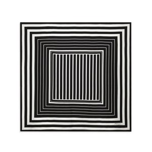 돌체앤가바나 스트라이프 실크 트윌 스카프