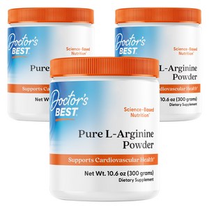 닥터스베스트 L-아르기닌 파우더, 300g, 3개
