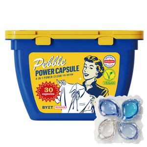 바이에트 페블 파워 캡슐세제_비누향_30개입, 30개입, 1개