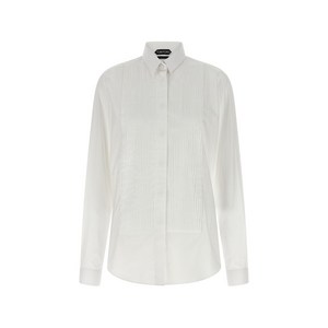 톰포드 플리츠 셔츠, 화이트계열, Italy 44