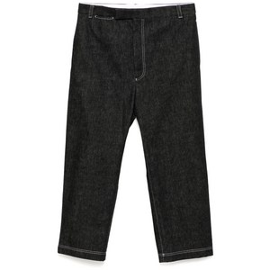 톰 브라운 언컨스트럭티드 콘트라스트 탑스티치 진, 블랙계열, Numeric 3(KR 105)