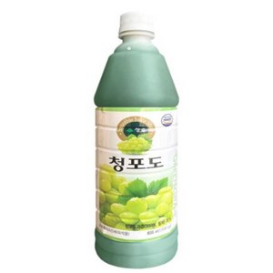 청솔 청사과 음료 원액, 4개, 835ml