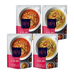 더미식 황태콩나물국 350g 2p + 김치콩나물국 350g 2p, 1세트