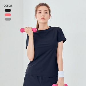 PUMPING 여성 기능성 티셔츠 헬스 등산 운동복 반팔 국내생산